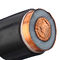 Czarny podziemny kabel niskonapięciowy LV Jednordzeniowy kabel pancerny XLPE PVC