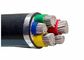 4 rdzeń izolowany kabel PVC 5 rdzeń zbrojony drut z polichlorku winylu ognioodporny